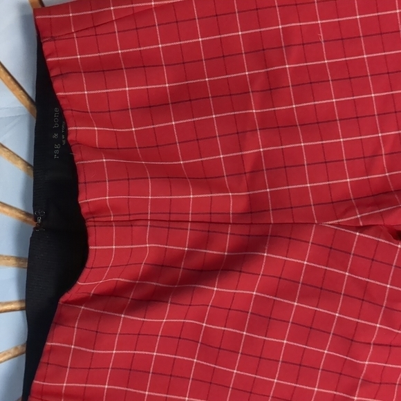 RAG & bone red black dress casual pants size 0 - Picture 3 of 7